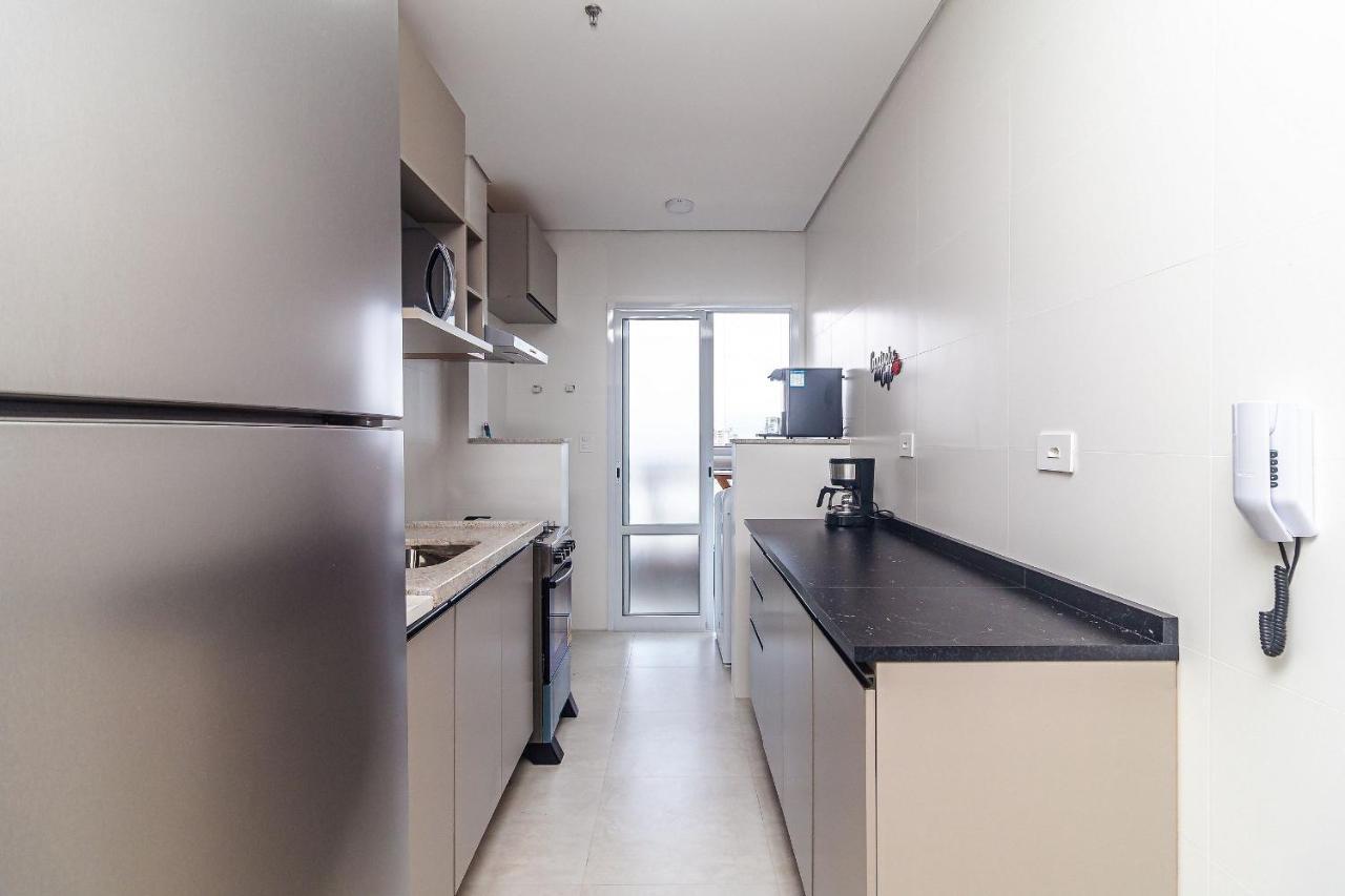 Apto Otima Localizacao A 100M Da Praia, Piscina, Ar Condicionado, Garagem E Portaria 24H Прая-Гранди Экстерьер фото